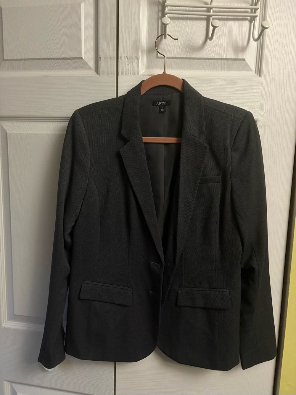 Apt. 9 Women's Charcoal Grey Tailored Blazer Size 12